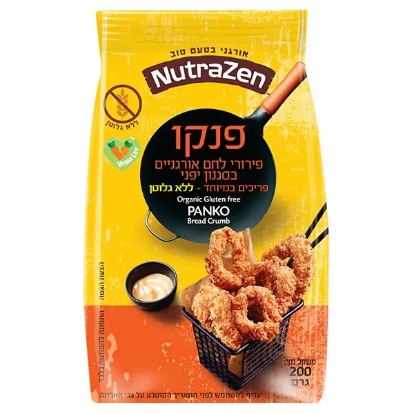 פירורי לחם פנקו אורגני ללא גלוטן
