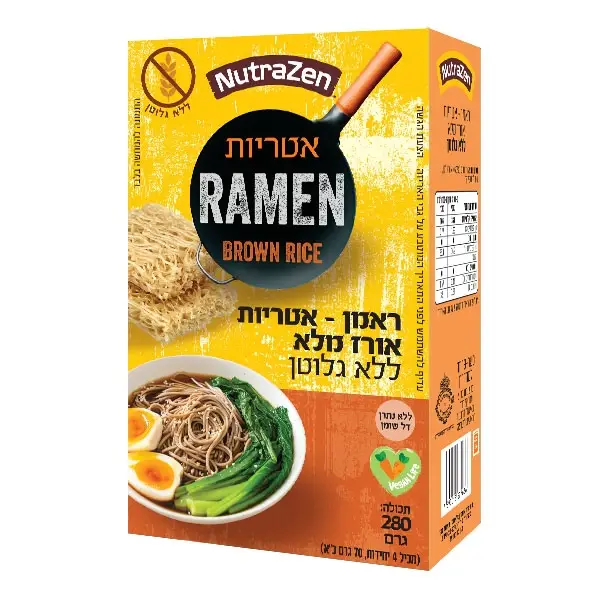 אטריות ראמן אורז מלא ללא גלוטן