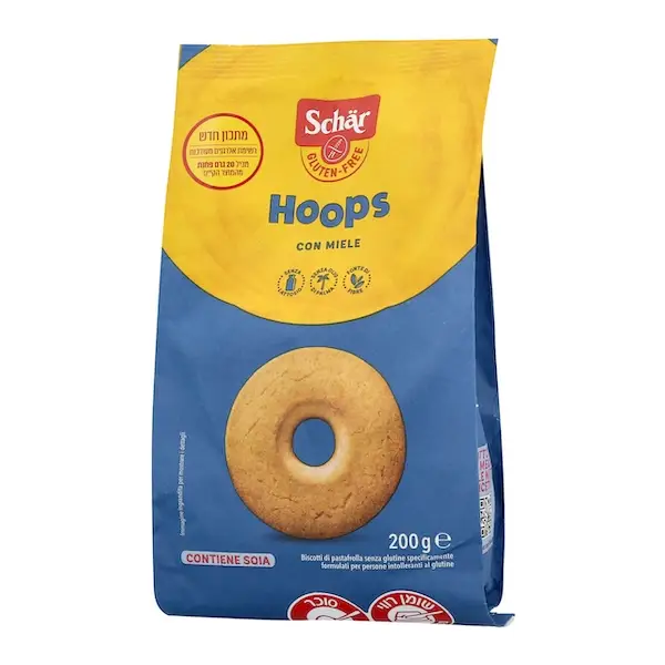 עוגיות HOOPS ללא גלוטן