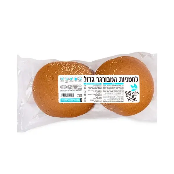 לחמניה המבורגר גדול (4 יחידות) - קפוא