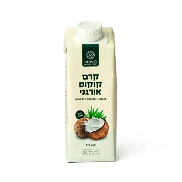 קרם קוקוס אורגני 250 מ״ל