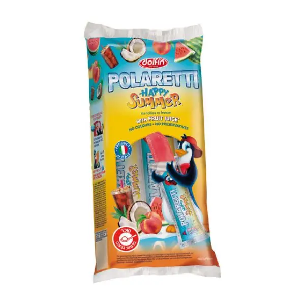שלוקים להקפאה בטעמי פירות קיץ