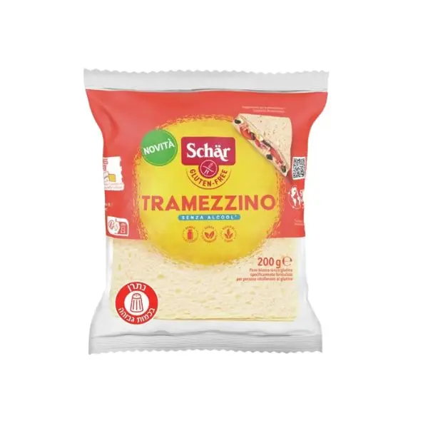 לחם פרוס ללא הקשה - Tramezzino