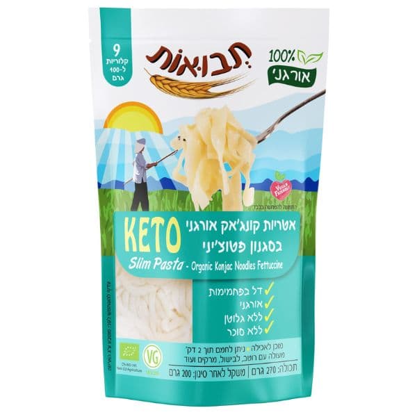 איטריות קונג׳אק - סלים פטוצ׳יני אורגני