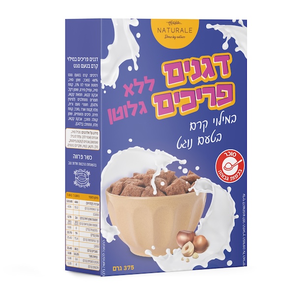 דגני בוקר נוגט ללא גלוטן נטורלה