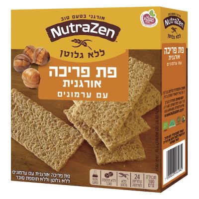 פת פריכה אורגנית ללא גלוטן - ערמונים