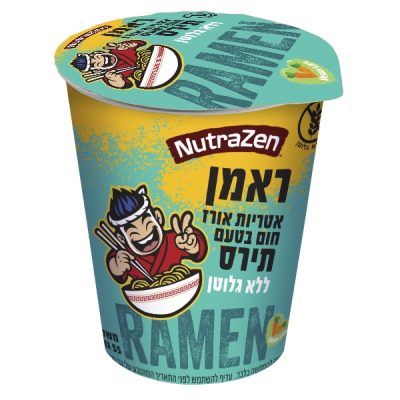 אטריות ראמן אורז מלא בטעם תירס להכנה מהירה