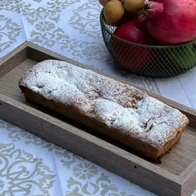 עוגת שמנת תפוחים