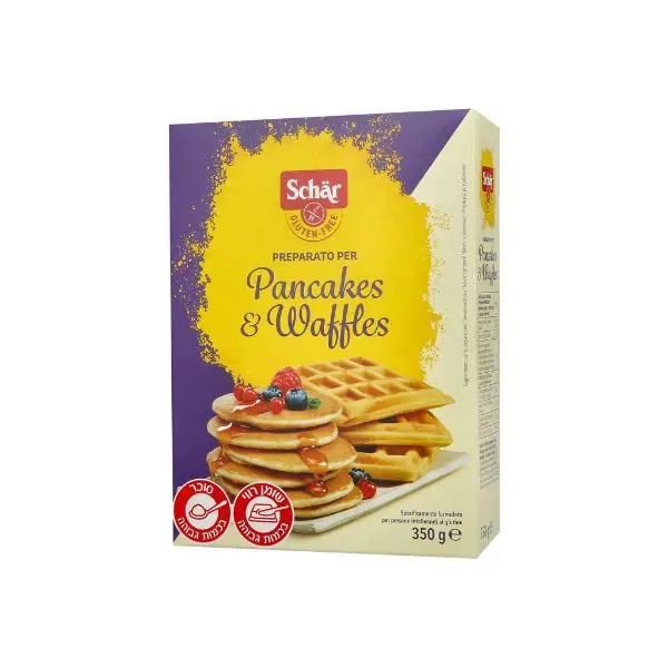 schar-waffelmix תערובת להכנת פנקייקים וופלים