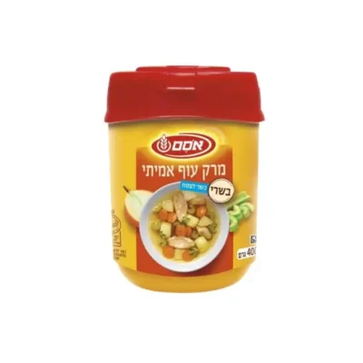 אבקת מרק עוף אמיתי. - אוסם
